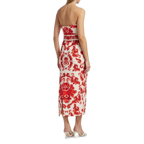 NWT Cara Cara Newcastle Stretch Crepe Maxi Dress Size US0 $695 - Picture 3 of 12